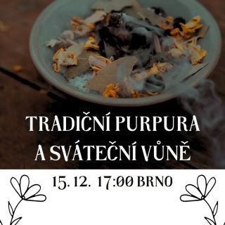 🌲Poslední letošní workshop v Brně. Pojďte si namíchat vlastní směs, která provoní vaše svátky klidem, kouzlem i očistou....